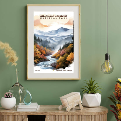 Great Smoky Mountains National Park Poster | S08