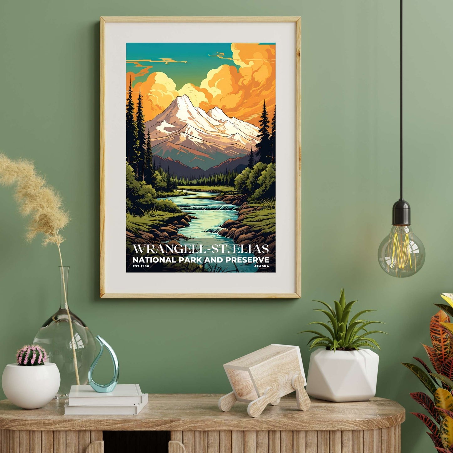 Wrangell-St. Elias National Park Poster | S07