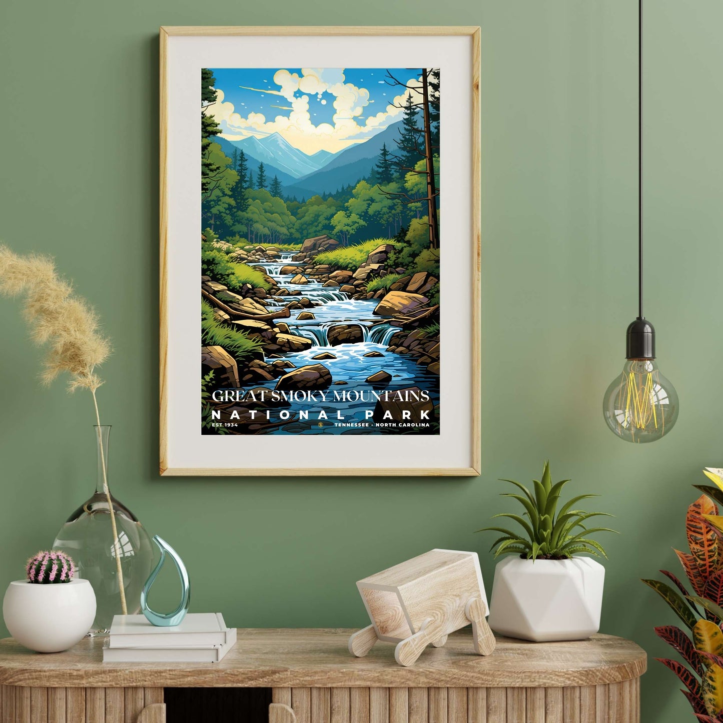 Great Smoky Mountains National Park Poster | S07