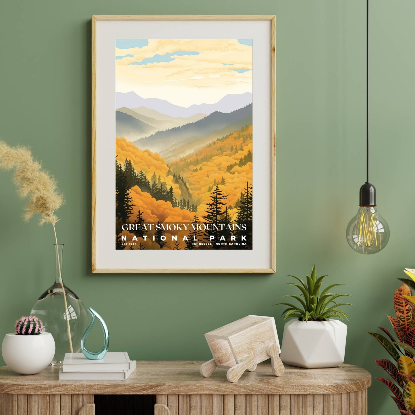 Great Smoky Mountains National Park Poster | S03