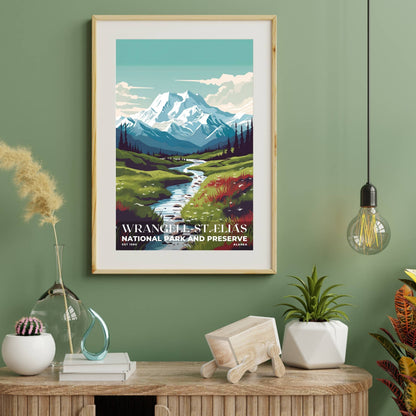 Wrangell-St. Elias National Park Poster | S03