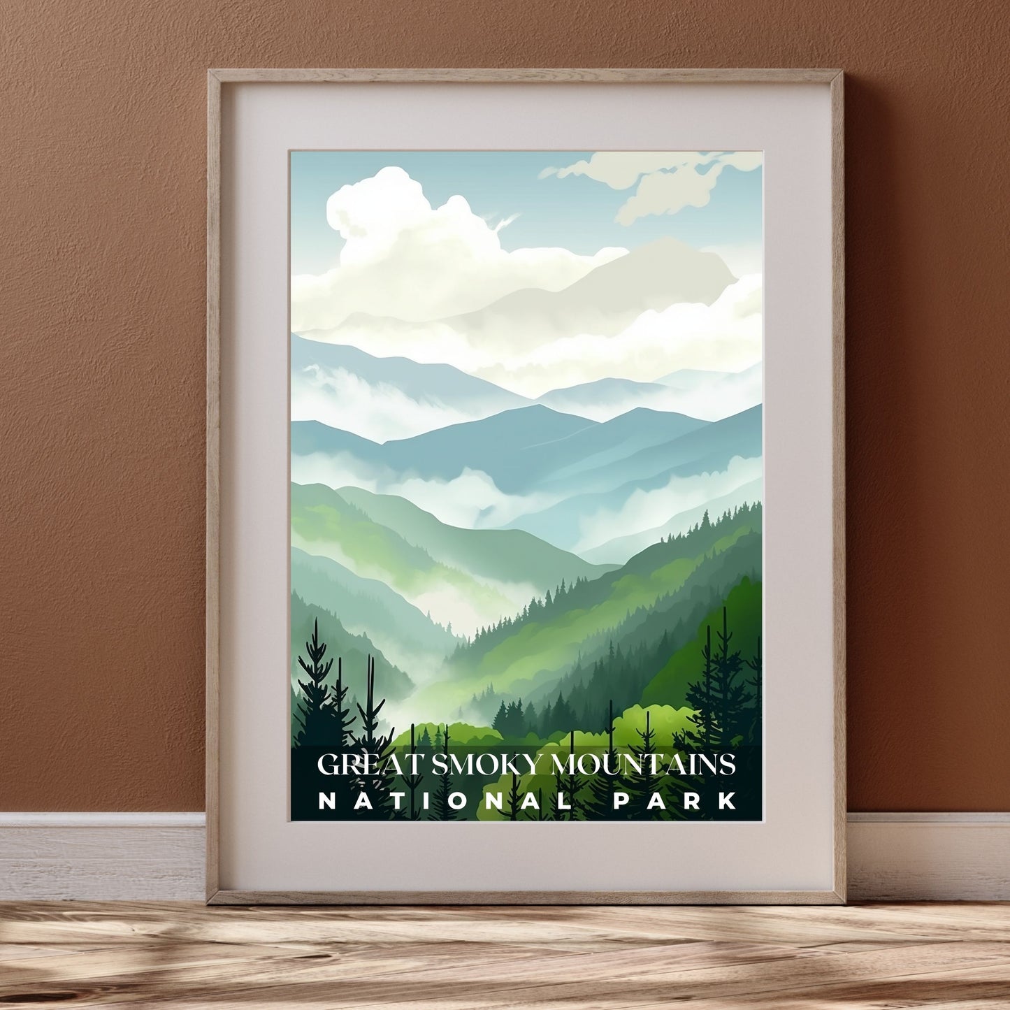 Great Smoky Mountains National Park Poster | S01