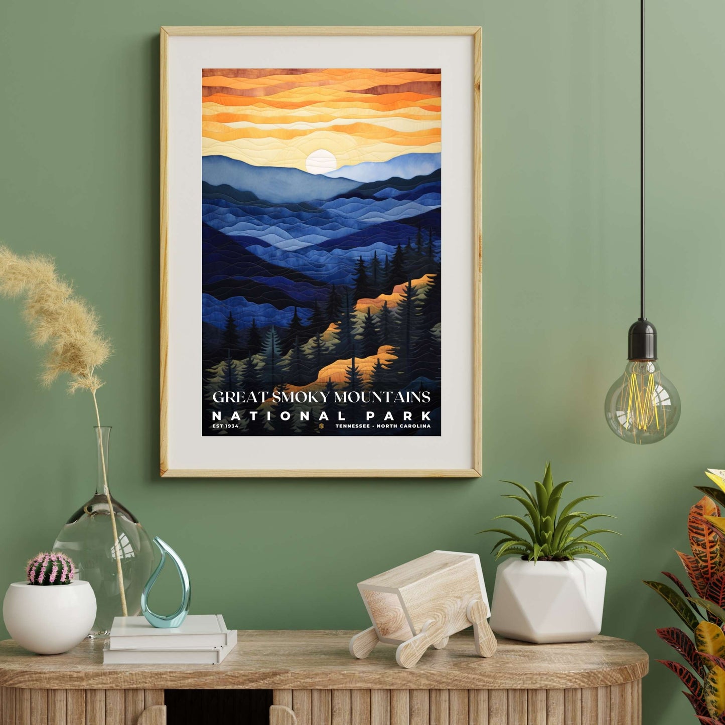 Great Smoky Mountains National Park Poster | S09