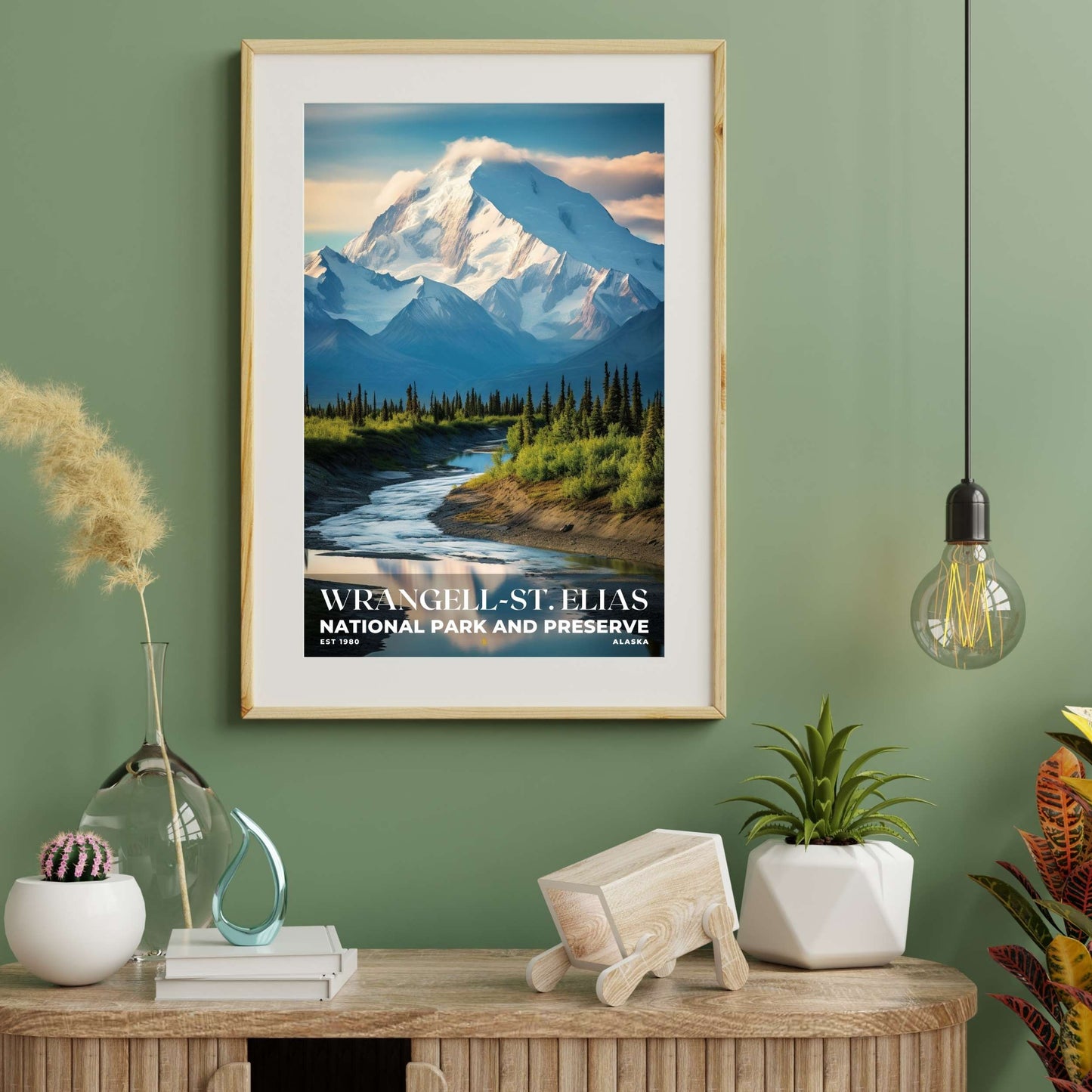 Wrangell-St. Elias National Park Poster | S10