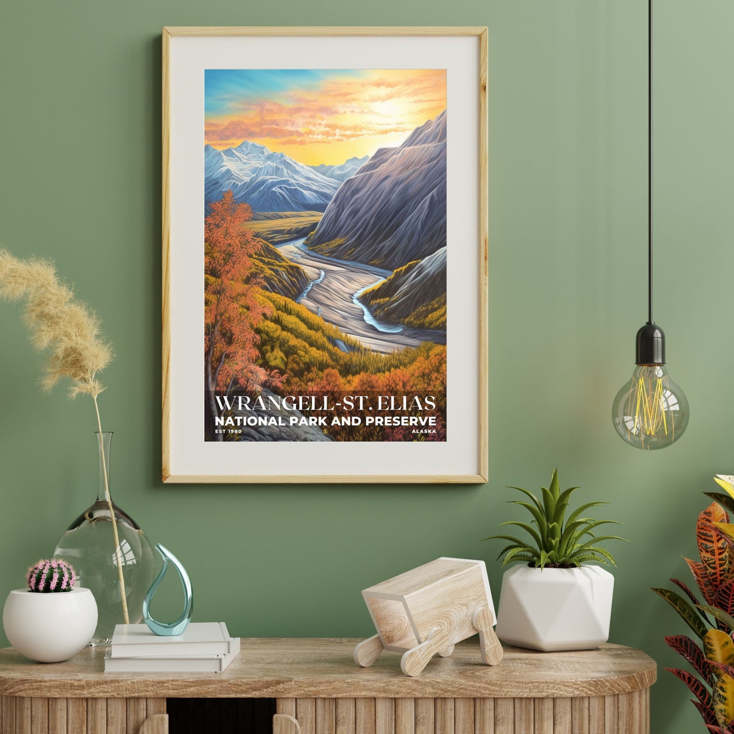 Wrangell-St. Elias National Park Poster | S02