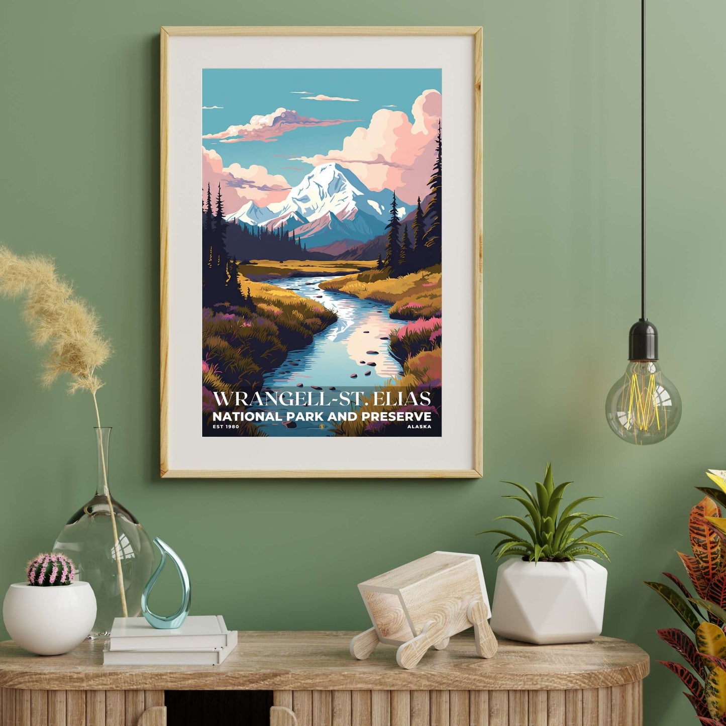 Wrangell-St. Elias National Park Poster | S05