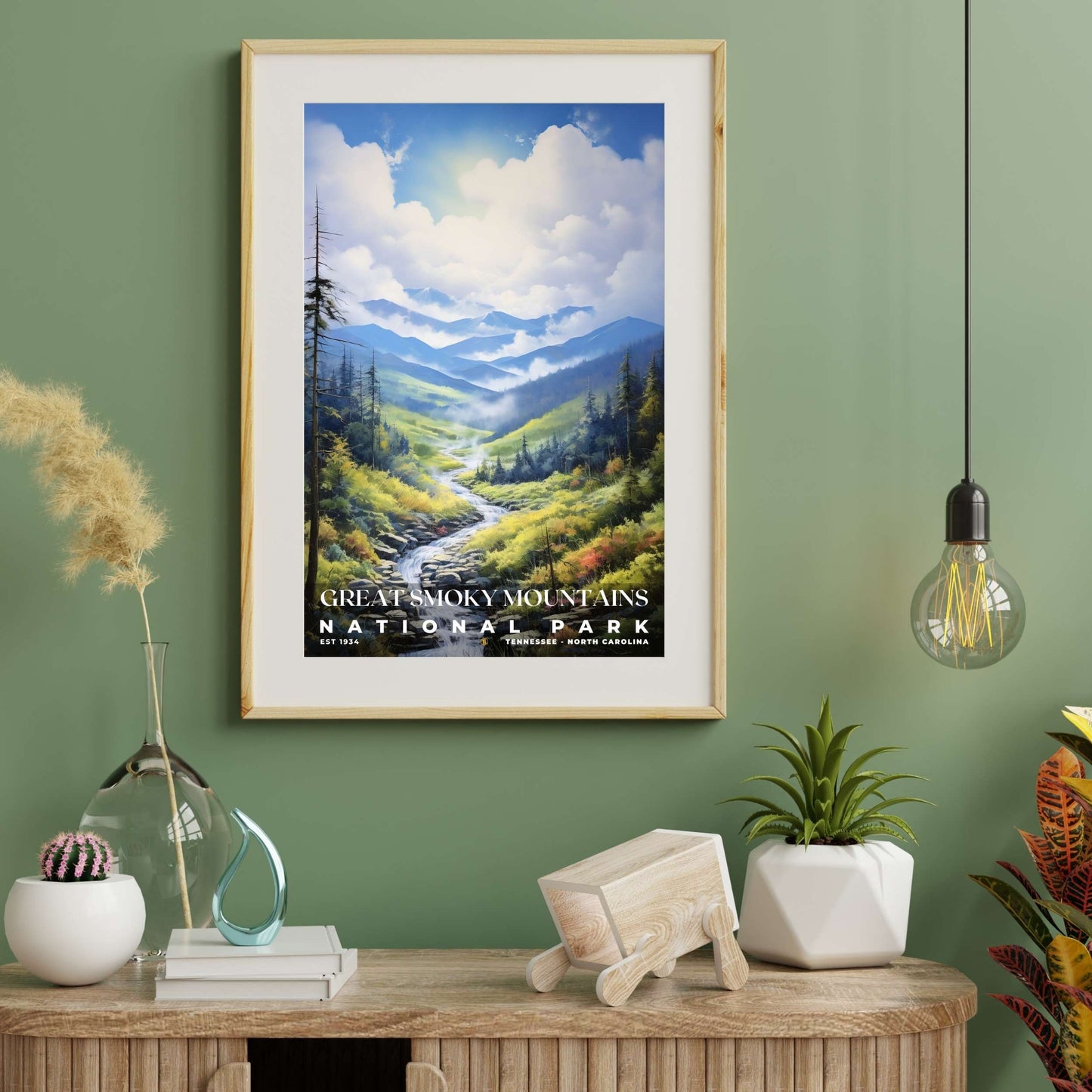 Great Smoky Mountains National Park Poster | S06