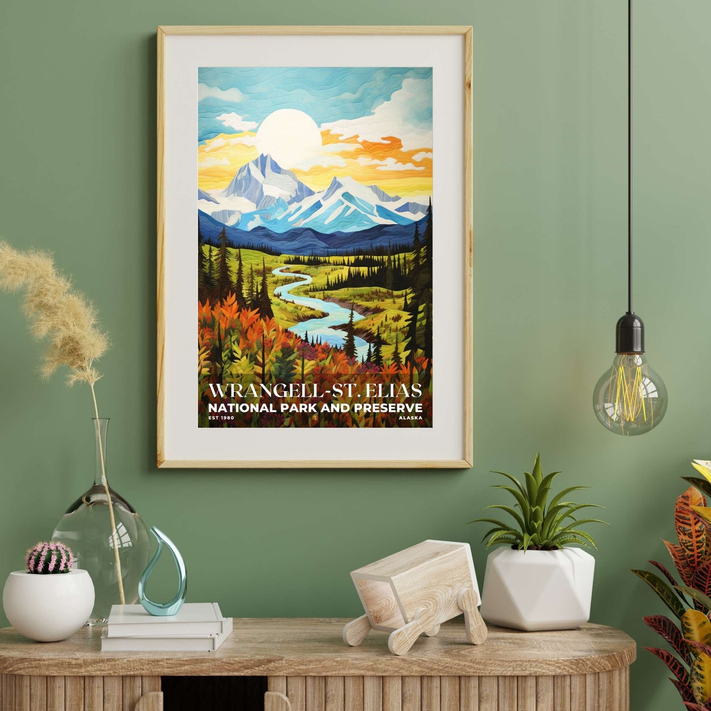 Wrangell-St. Elias National Park Poster | S09