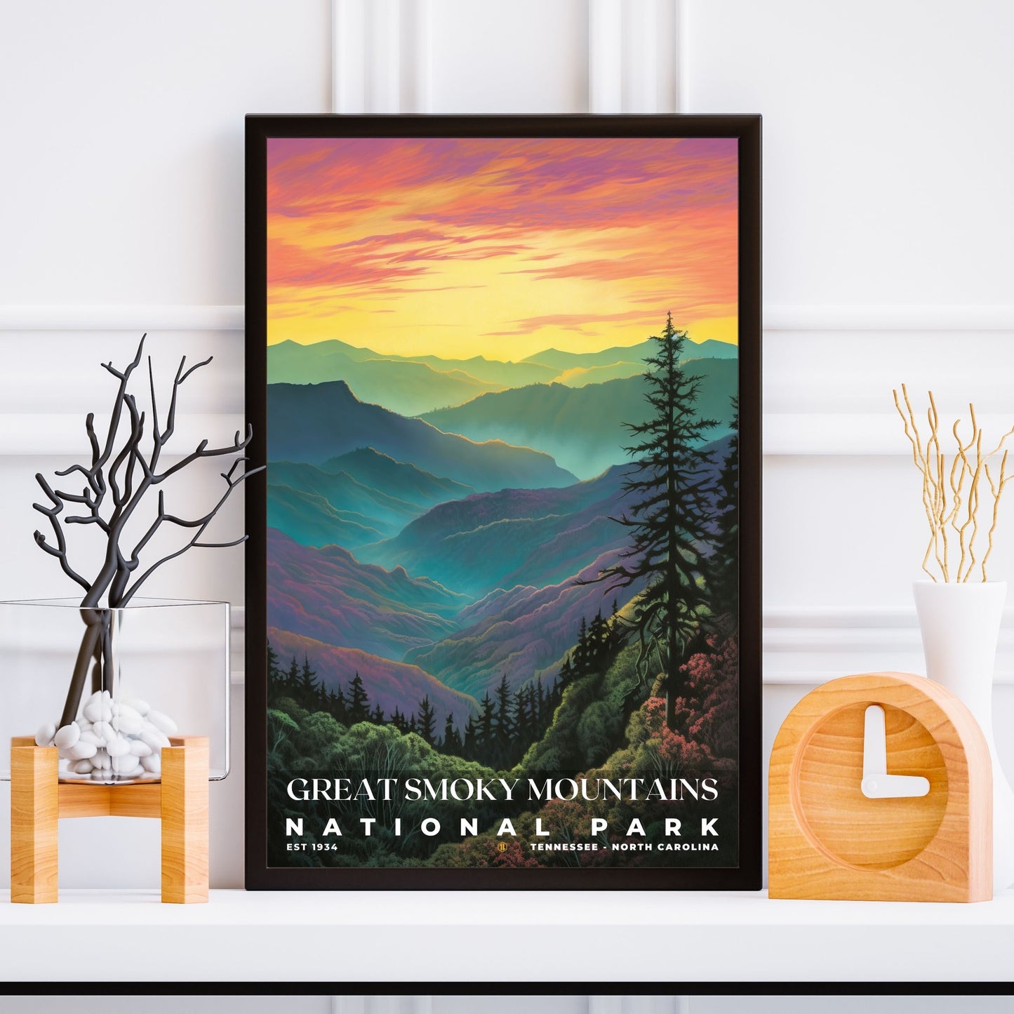 Great Smoky Mountains National Park Poster | S02