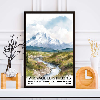 Wrangell-St. Elias National Park Poster | S04