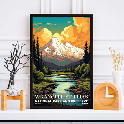 Wrangell-St. Elias National Park Poster | S07