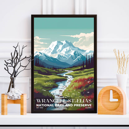 Wrangell-St. Elias National Park Poster | S03