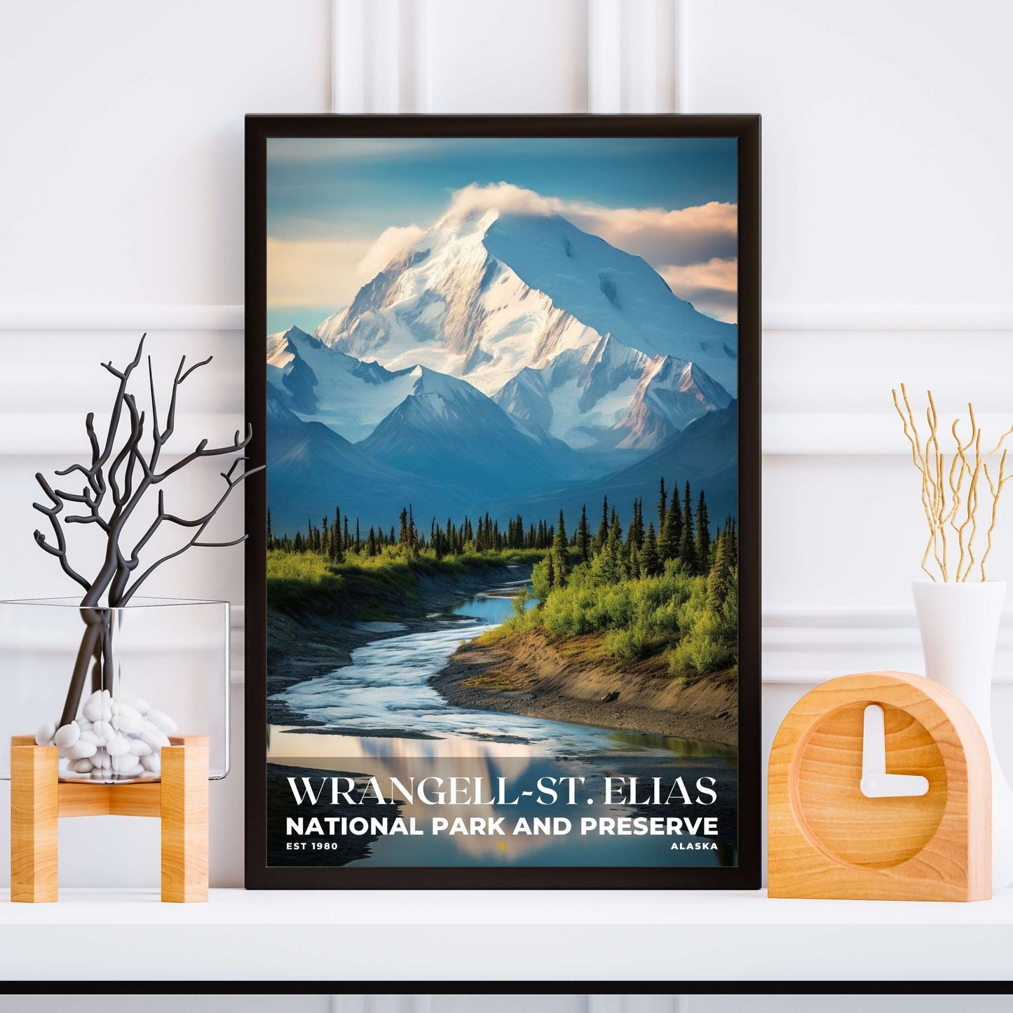 Wrangell-St. Elias National Park Poster | S10