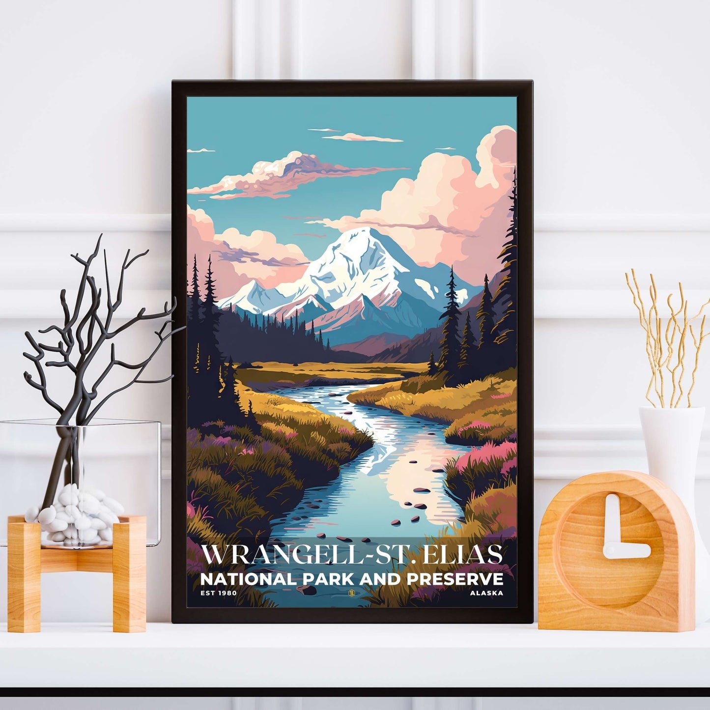 Wrangell-St. Elias National Park Poster | S05