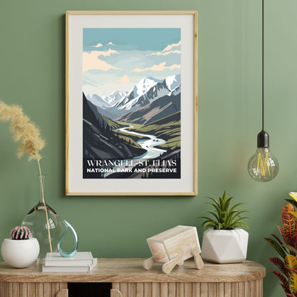 Wrangell-St. Elias National Park Poster | S01