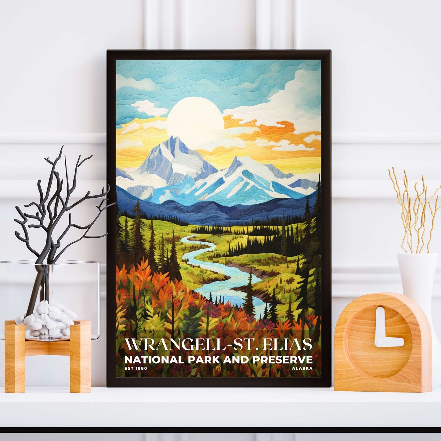 Wrangell-St. Elias National Park Poster | S09