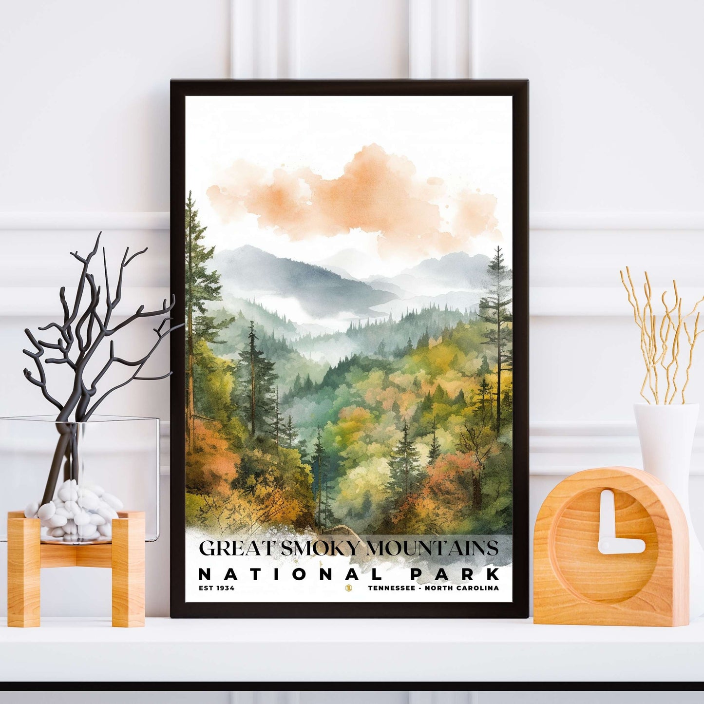 Great Smoky Mountains National Park Poster | S04