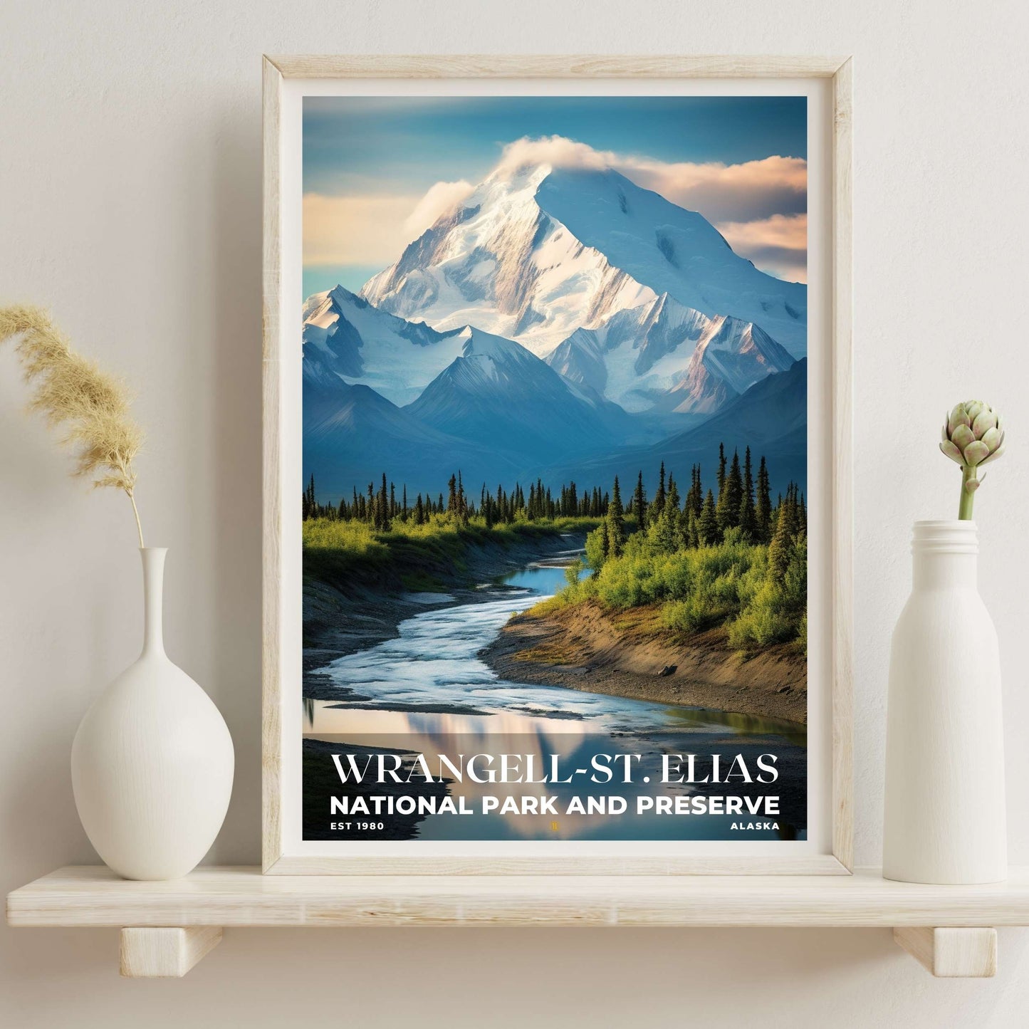 Wrangell-St. Elias National Park Poster | S10