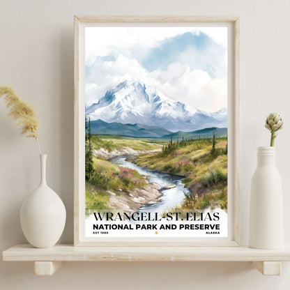 Wrangell-St. Elias National Park Poster | S04