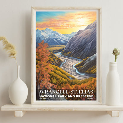 Wrangell-St. Elias National Park Poster | S02