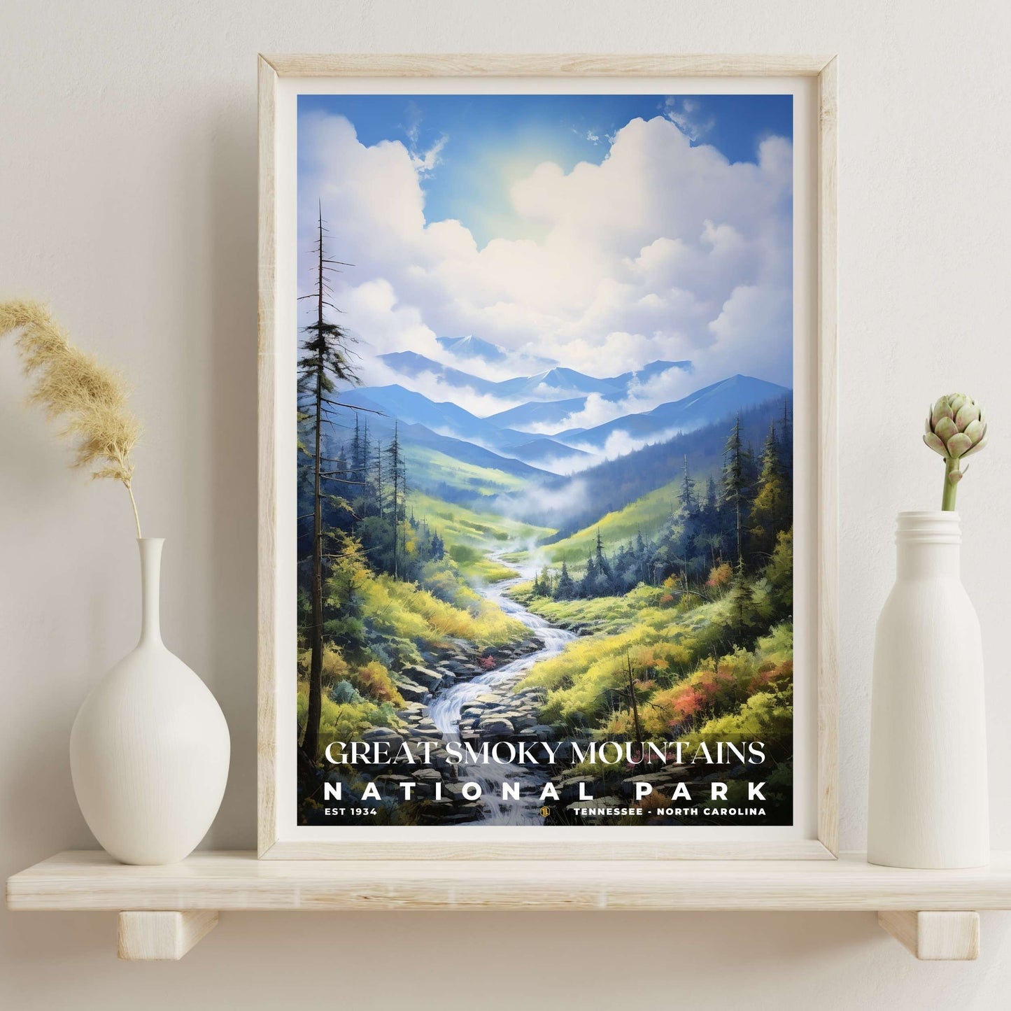 Great Smoky Mountains National Park Poster | S06