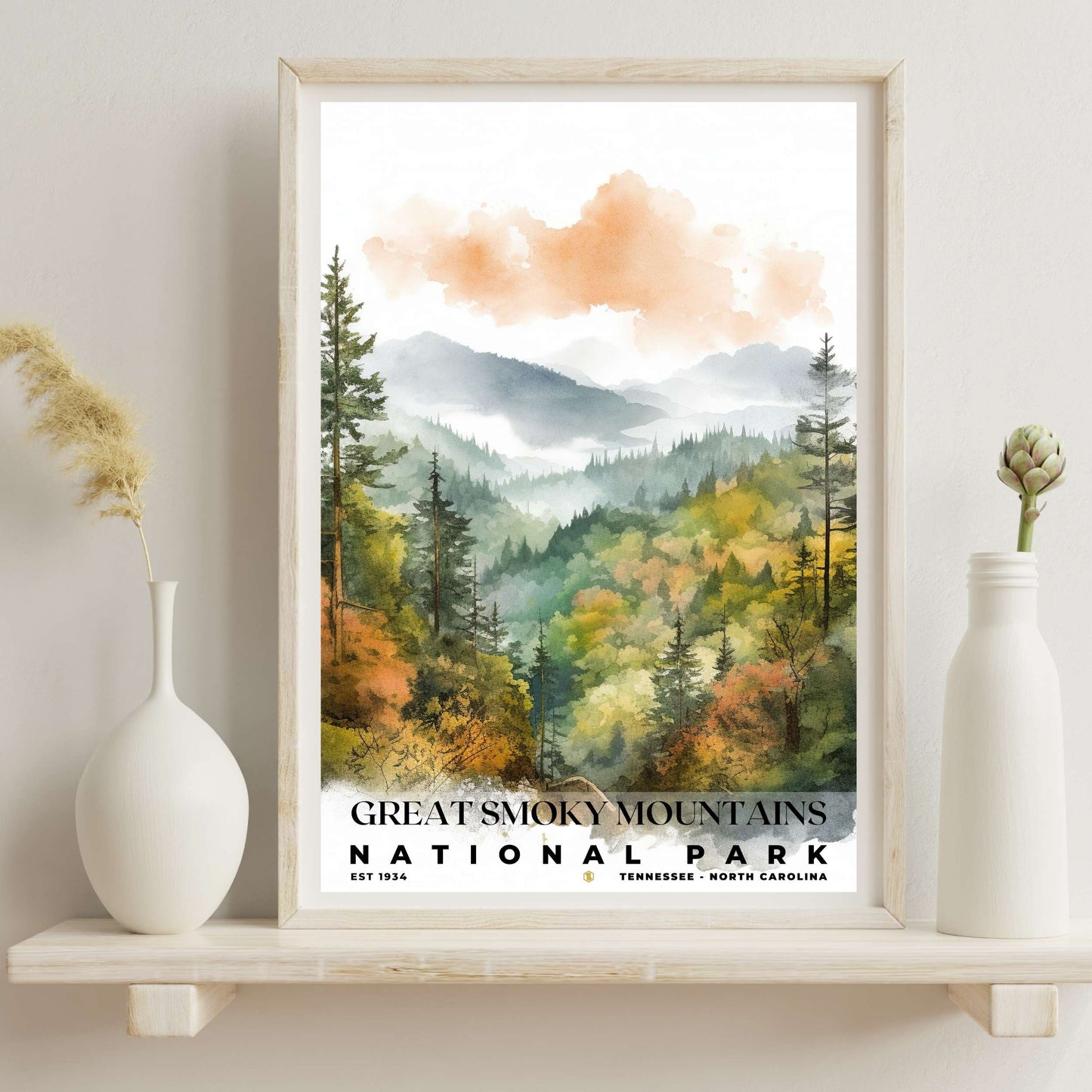 Great Smoky Mountains National Park Poster | S04