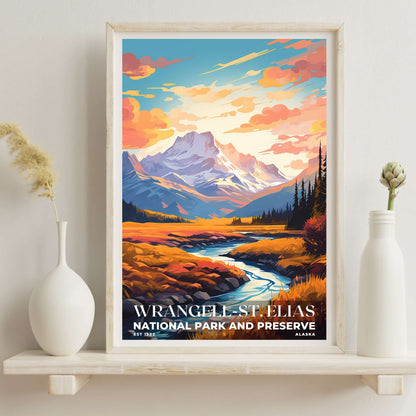 Wrangell-St. Elias National Park Poster | S06