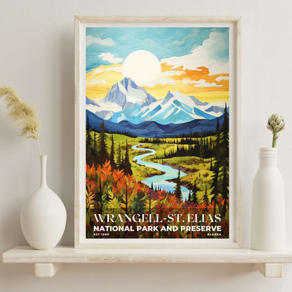 Wrangell-St. Elias National Park Poster | S09