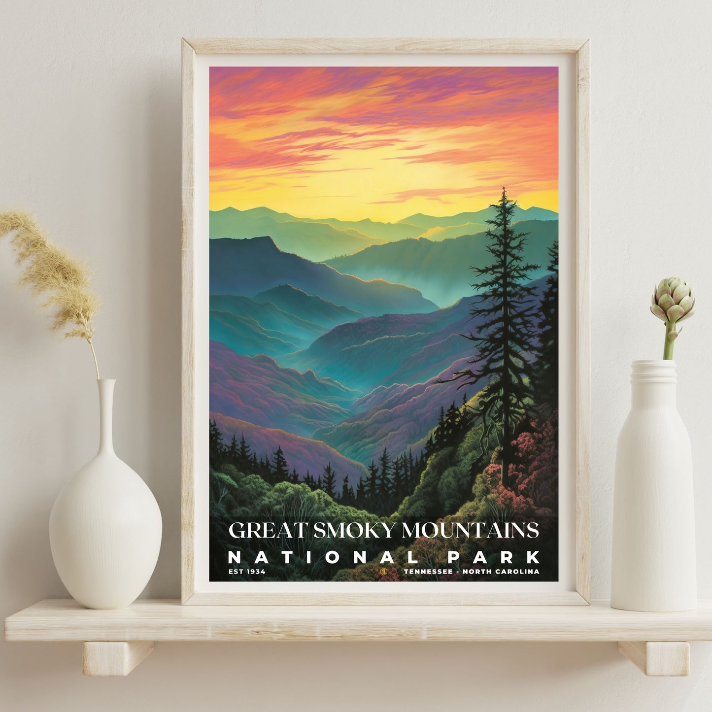 Great Smoky Mountains National Park Poster | S02