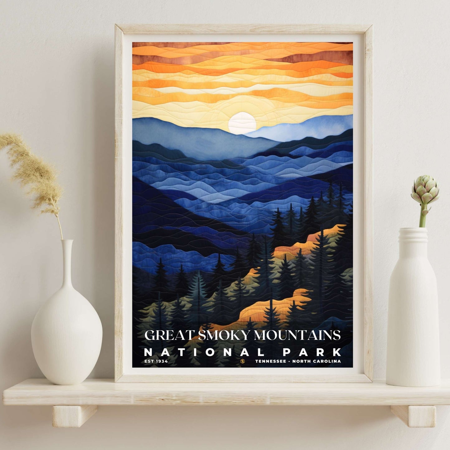 Great Smoky Mountains National Park Poster | S09