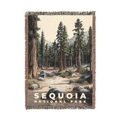 Sequoia National Park Woven Blanket | S17
