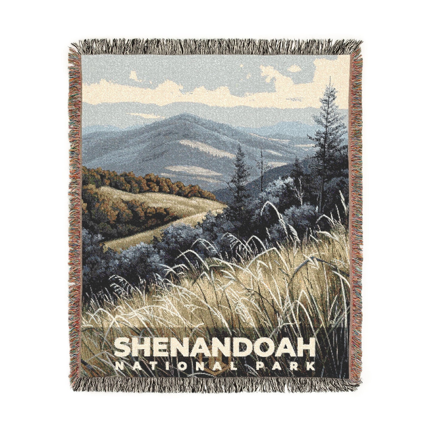 Shenandoah National Park Woven Blanket | S17