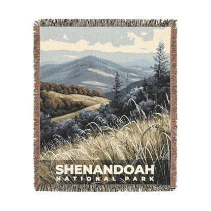 Shenandoah National Park Woven Blanket | S17