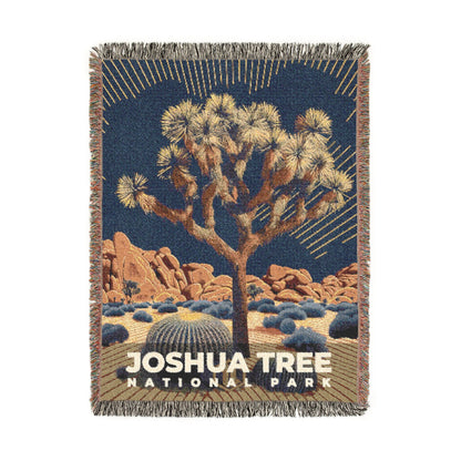Joshua Tree National Park Woven Blanket | S19