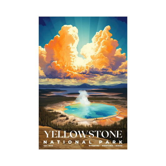 Yellowstone National Park Poster | S05