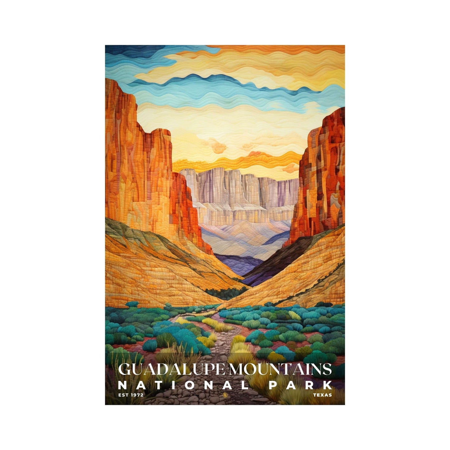 Guadalupe Mountains National Park Poster | S09