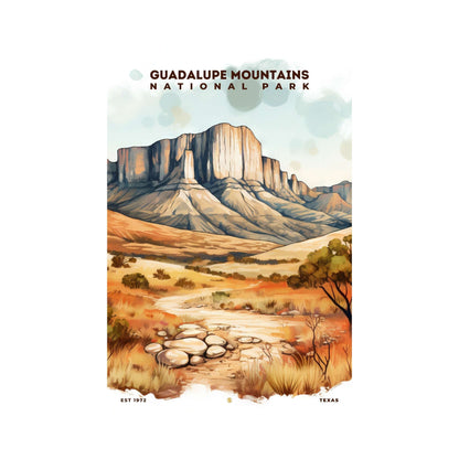 Guadalupe Mountains National Park Poster | S08