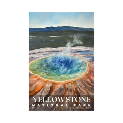 Yellowstone National Park Poster | S02