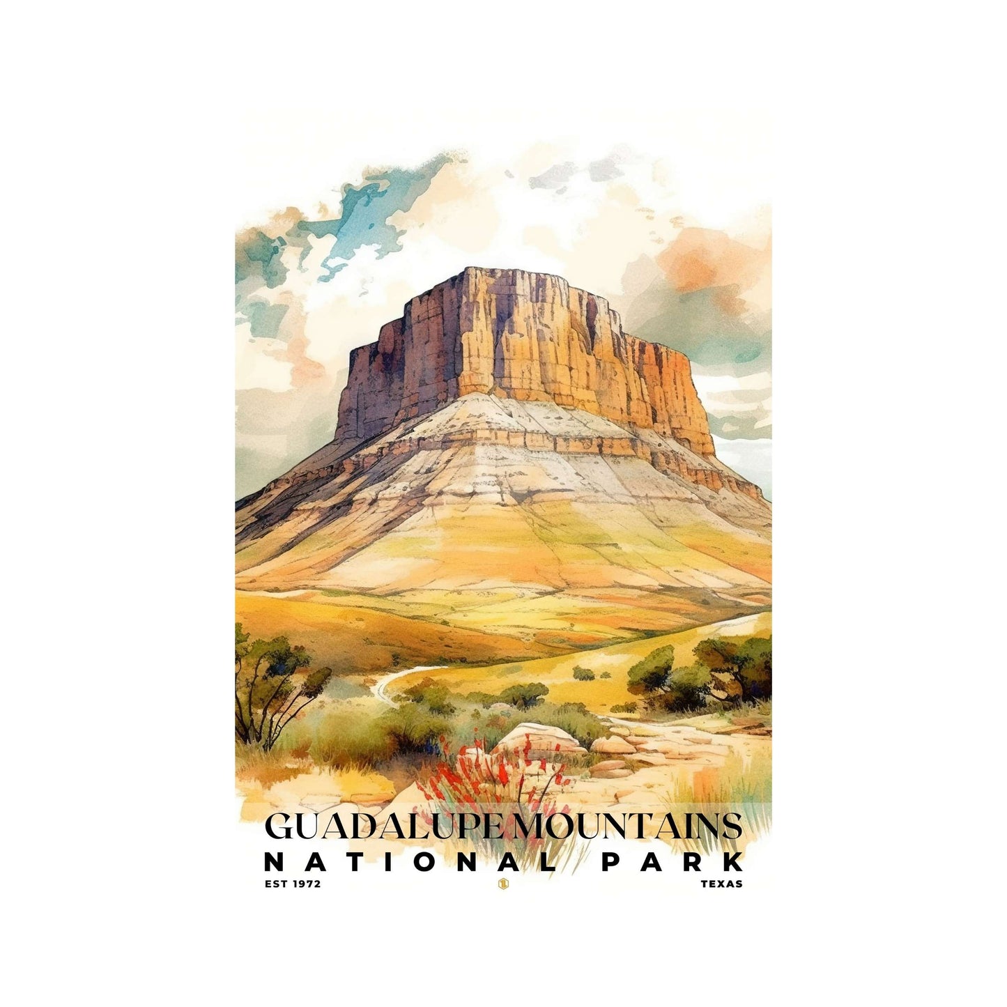 Guadalupe Mountains National Park Poster | S04