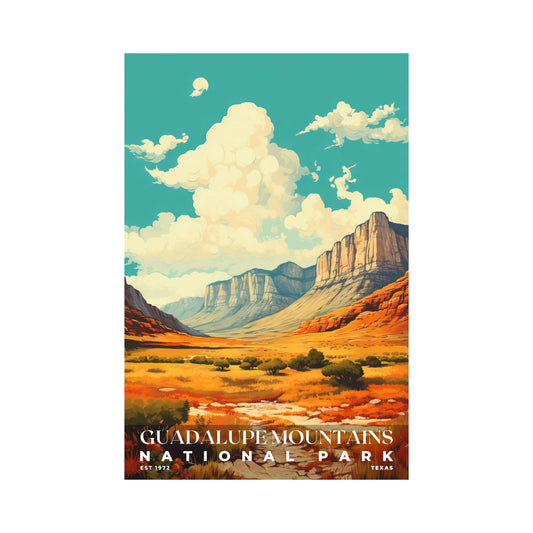 Guadalupe Mountains National Park Poster | S06