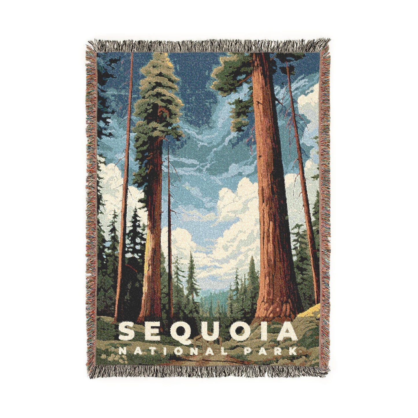 Sequoia National Park Woven Blanket | S07