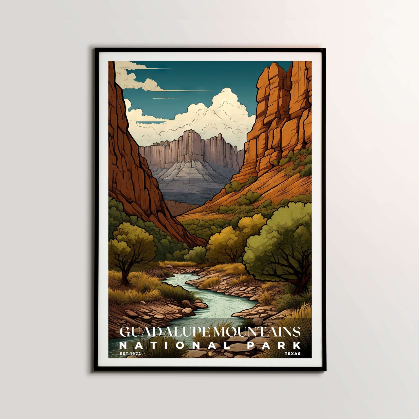 Guadalupe Mountains National Park Poster | S07