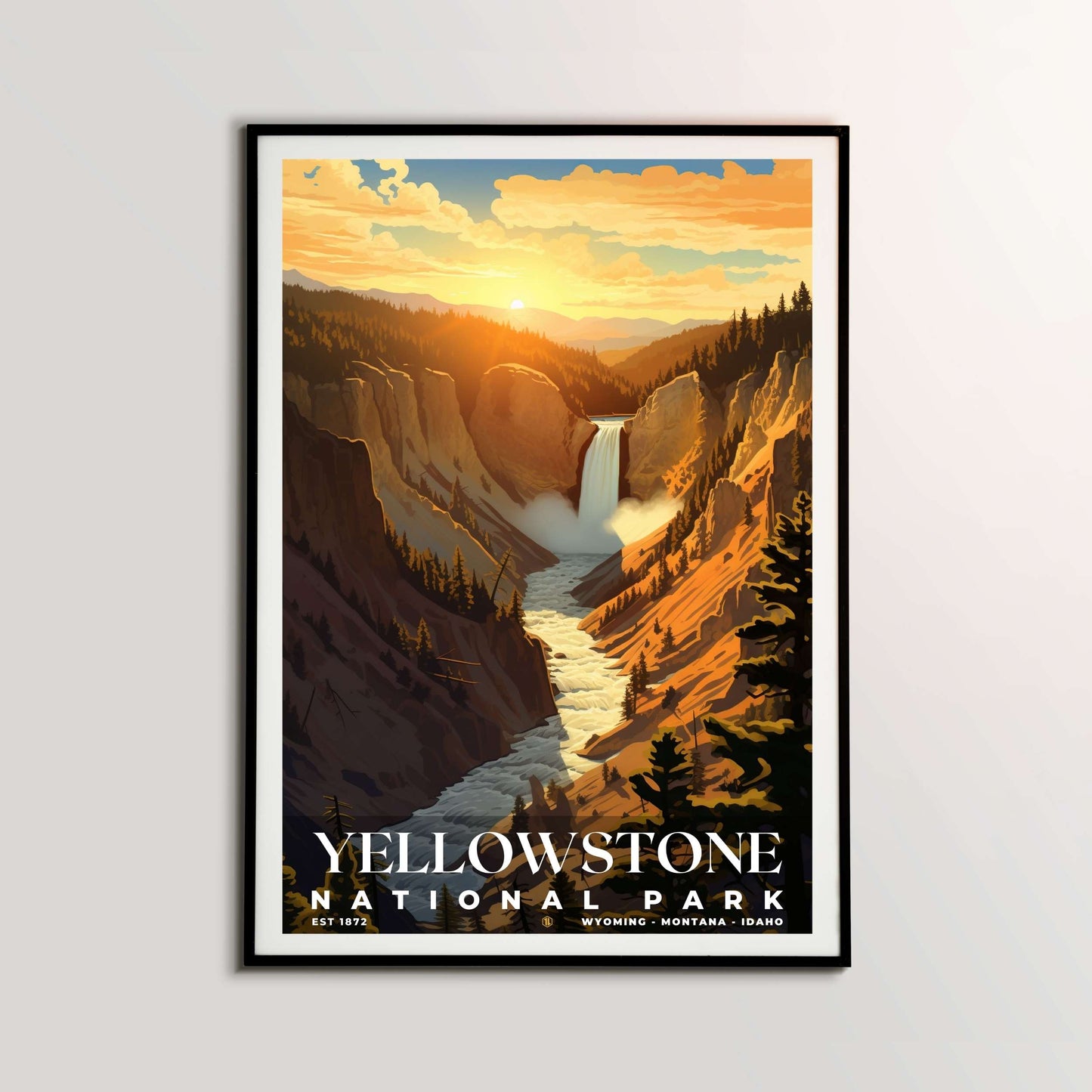 Yellowstone National Park Poster | S07