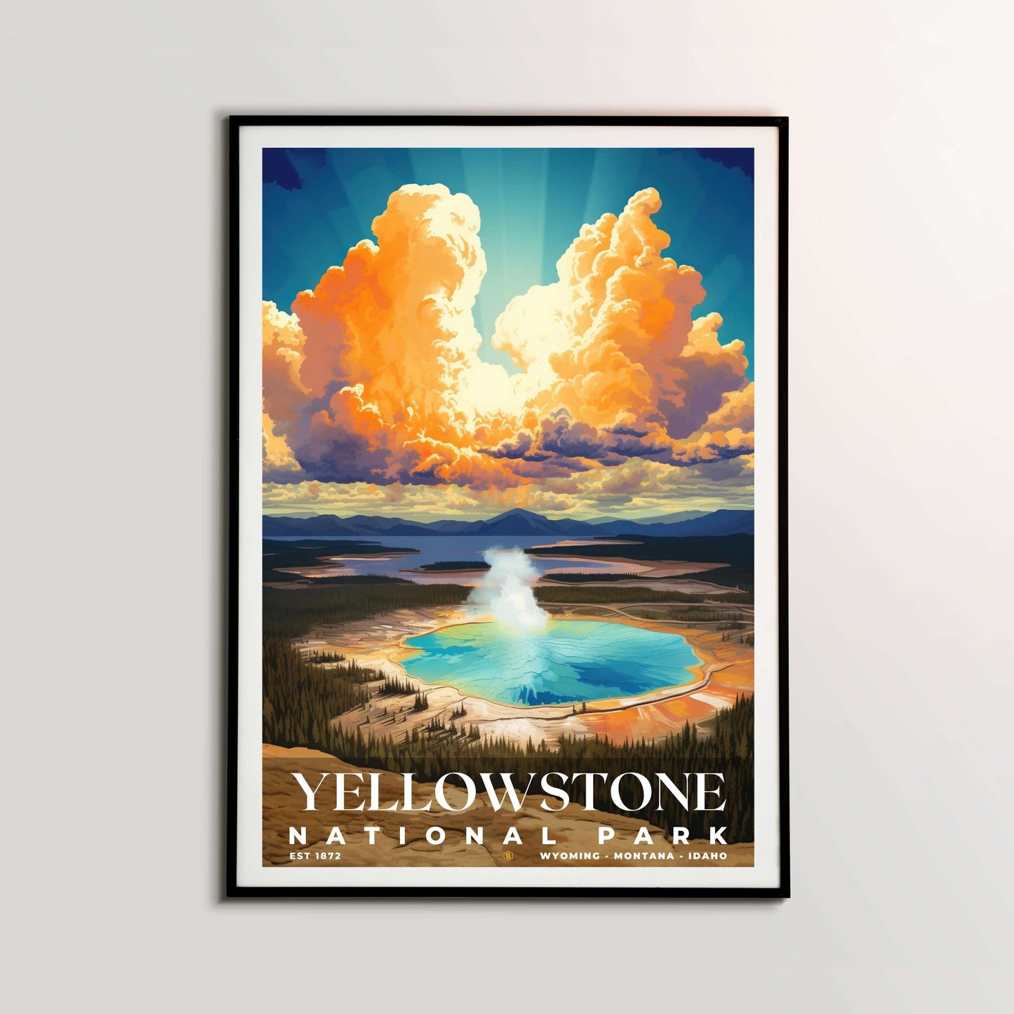 Yellowstone National Park Poster | S05