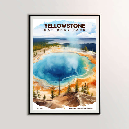 Yellowstone National Park Poster | S08