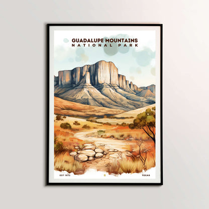 Guadalupe Mountains National Park Poster | S08