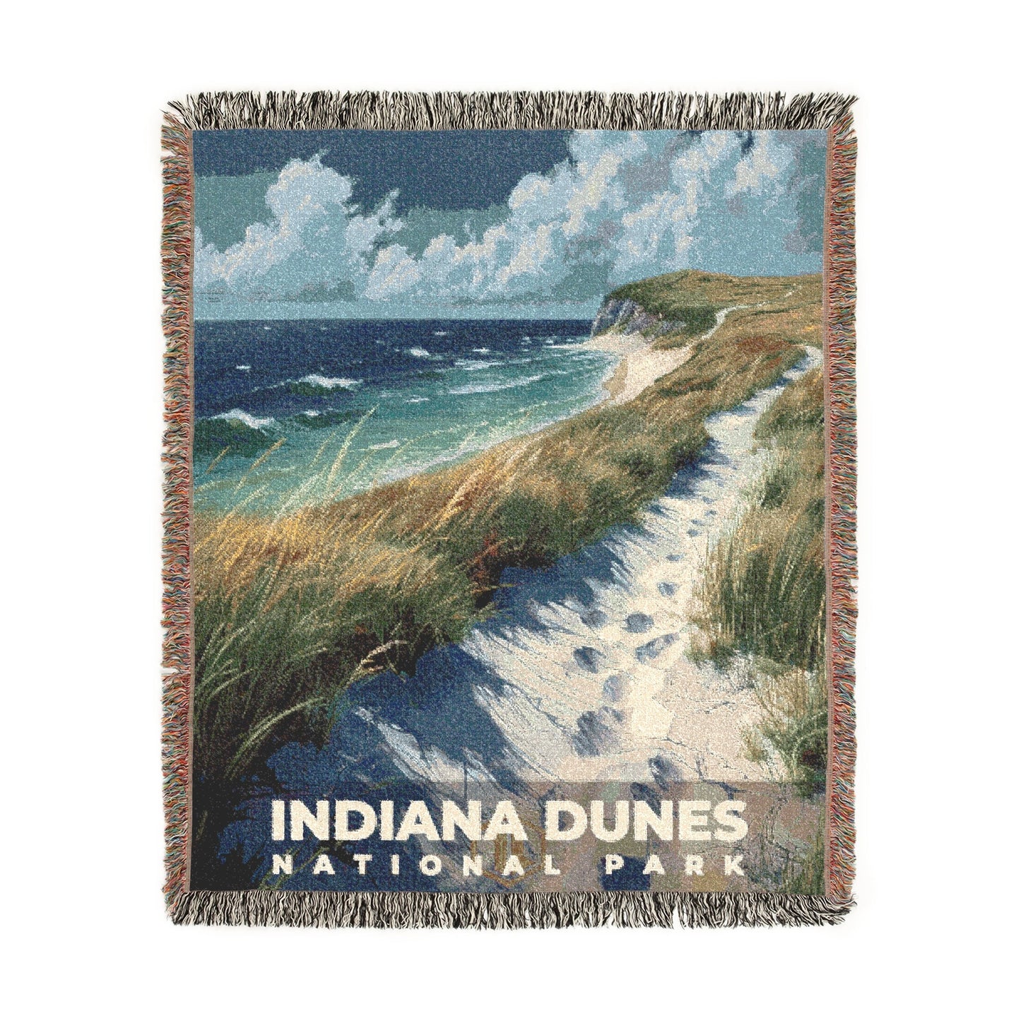 Indiana Dunes National Park Woven Blanket | S13