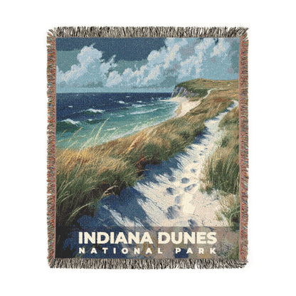 Indiana Dunes National Park Woven Blanket | S13