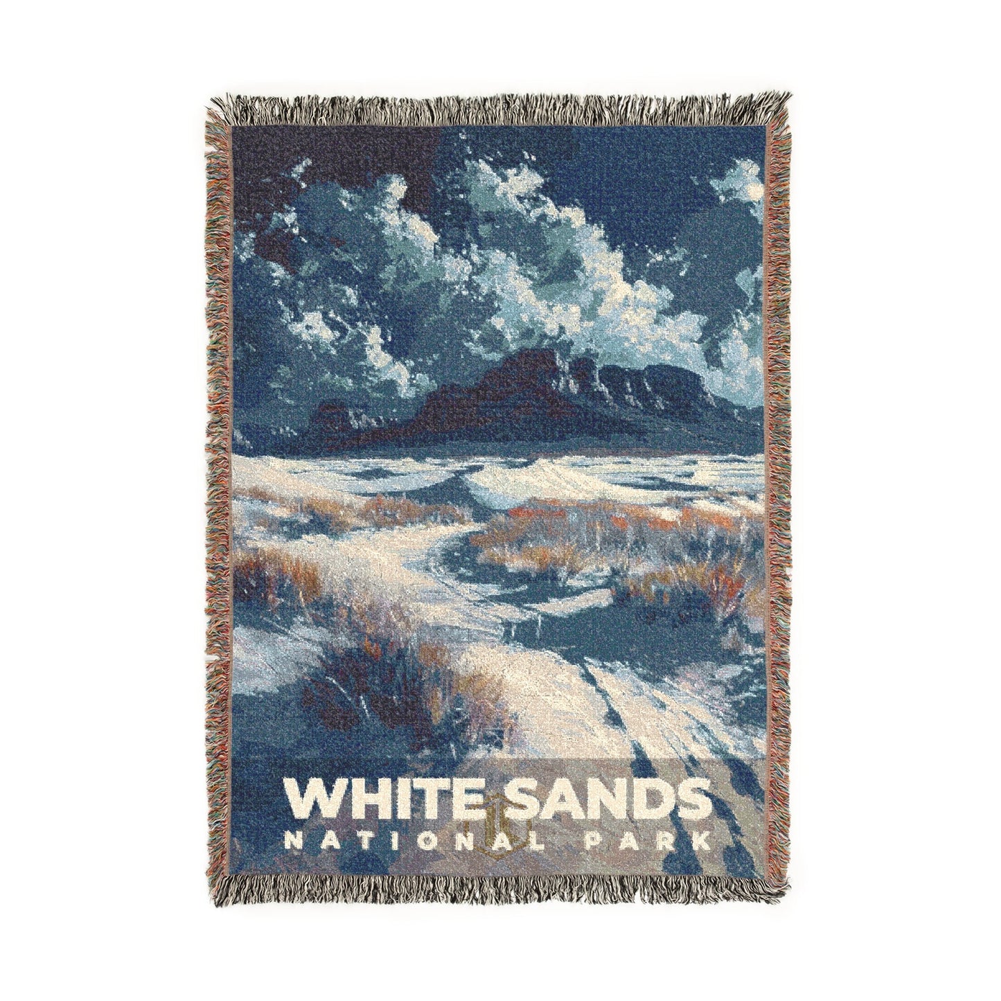 White Sands National Park Woven Blanket | S14