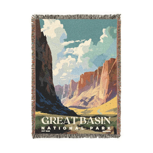 Great Basin National Park Woven Blanket | S03